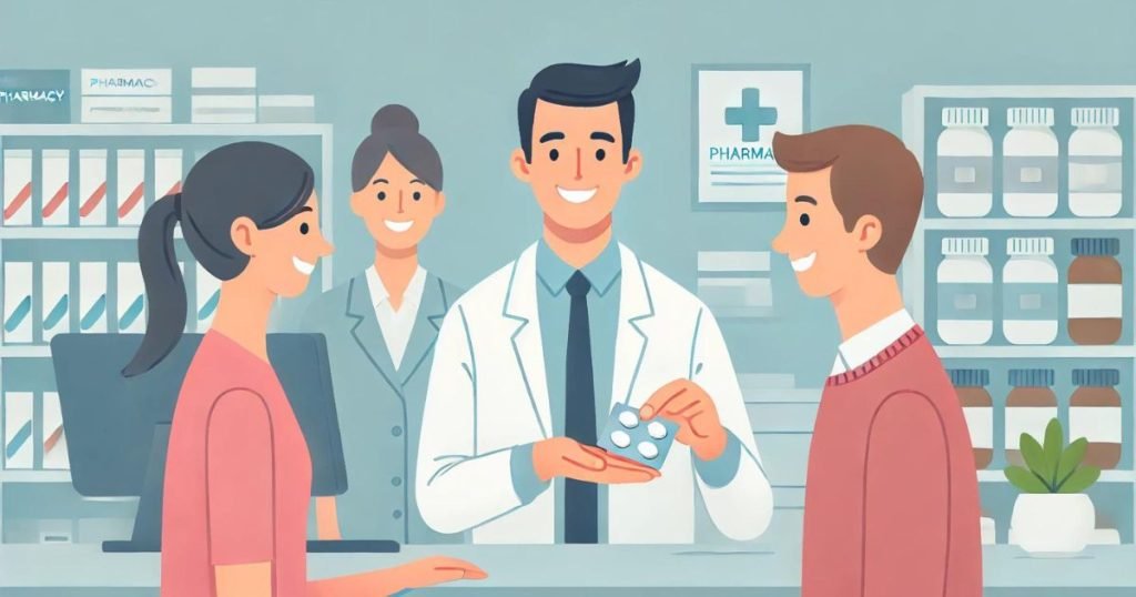 薬剤師が働く様子